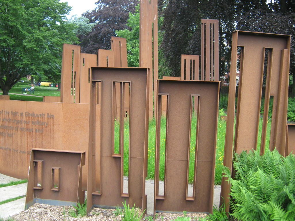 First World War Memorial, Gheluvelt Park, Worcester